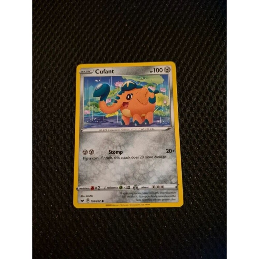 Cufant 136/202 Pokemon Card (2020)
